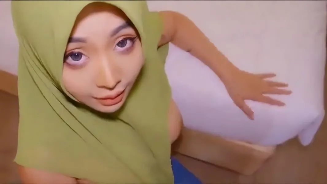 Tante Hijab Ijo Jago Banget Muasin Kontol
