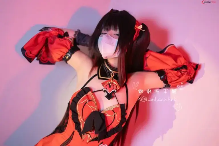Lanlanwink 懒懒睡不醒 Cosplay Sparkle Hanabi Honkai Star Rail
