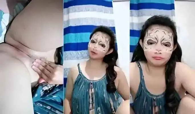 Kak Chacha Pamerin Meki Sempit Sambil Nungging